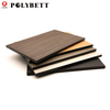 Polybett木质纹理防水18mm hpl紧凑型酚醛板，用于卫生间隔板